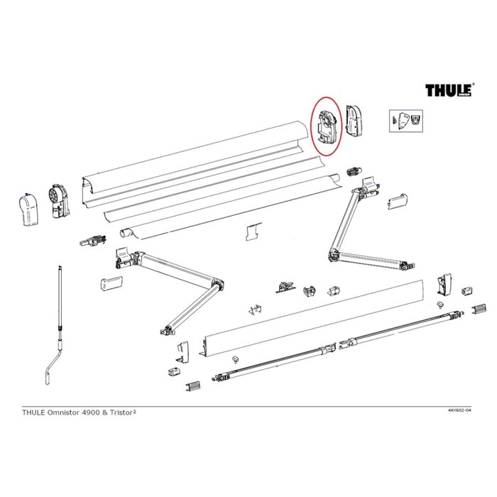 Thule Thule Binnenkap RH 4900