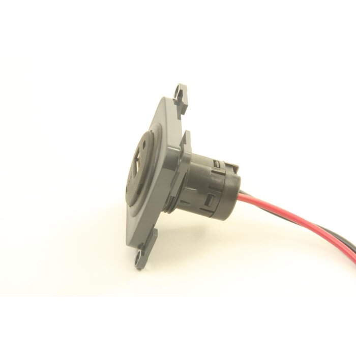 Presto Presto Contactdoos 1x USB Lader 12V Inbouw S-10.000 Grijs