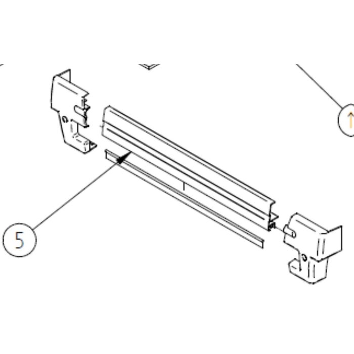 Thule Thule Front protection slide out 700 V12-VAN / V16-Ducato