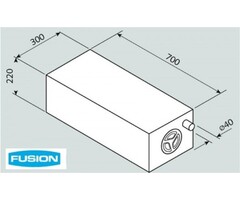Fusion Fusion Watertank 43L V4-05 EV0905