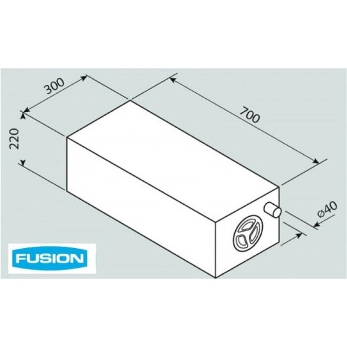 Fusion Fusion Watertank 43L V4-05 EV0905