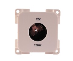 Presto Presto Contactdoos 12V Groot Inbouw S-10.000 Wit
