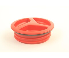 Fusion Deksel rood buitendraad S12-04