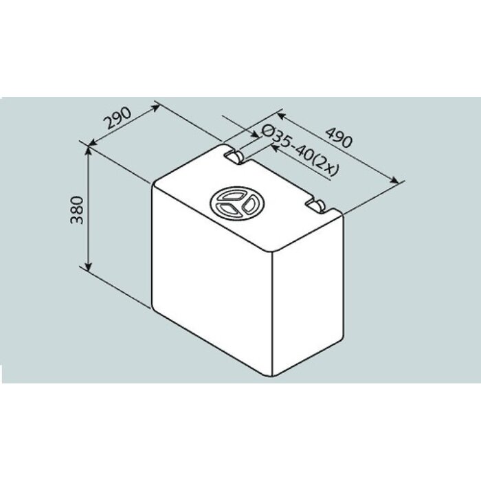Fusion Fusion Watertank 50L V4-01 EV1004