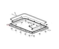Dometic Dometic Heki 3 Buitenkader