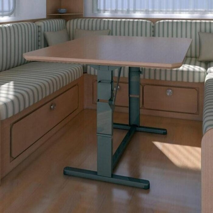 Fjord Outdoor Lifttafelpoot HTA 116/25 Antraciet 75cm