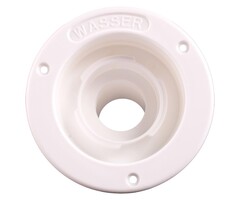 FjordOutdoor Watervulopening 40mm met Slot Wit