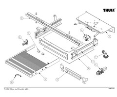 Thule Thule Front protection slide out 700 V12-VAN / V16-Ducato