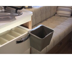 Fjord Outdoor Afvalemmer Inbouw 5L Grijs