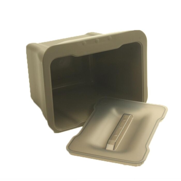 Fjord Outdoor Afvalemmer Inbouw 5L Grijs