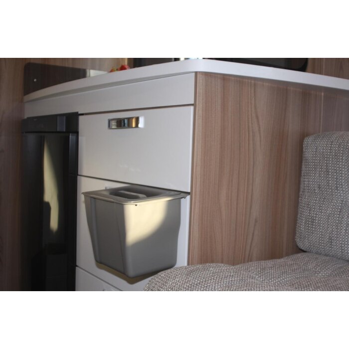 Fjord Outdoor Afvalemmer Inbouw 5L Grijs