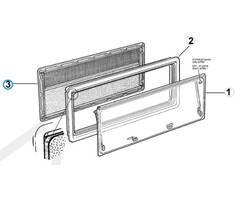 Dometic Dometic S4 Binnenkader compleet 1100x700
