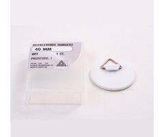 Deltafix 10 stuks Deltafix Hangers Zelfklevend 40mm Wit 1st.
