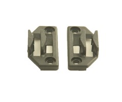 Polyplastic 10 stuks Vastzetplaat voor raamaantrekker 300 serie