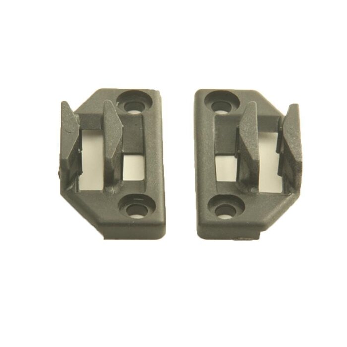 Polyplastic Vastzetplaat v.uitz /aantr 2st.