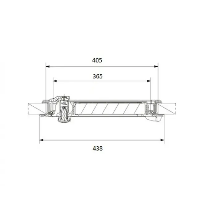 Dometic Dometic Serviceluik SK4 70x40.5cm Wit