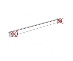 Thule Thule Mounting Rail voor Caravan Rail