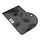 Dometic MO9303 Glasdeksel Links zwart