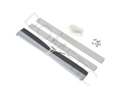 Dometic Dometic Midi Heki Rollo-Insektenhor Set Lichtgrijs fire retardant