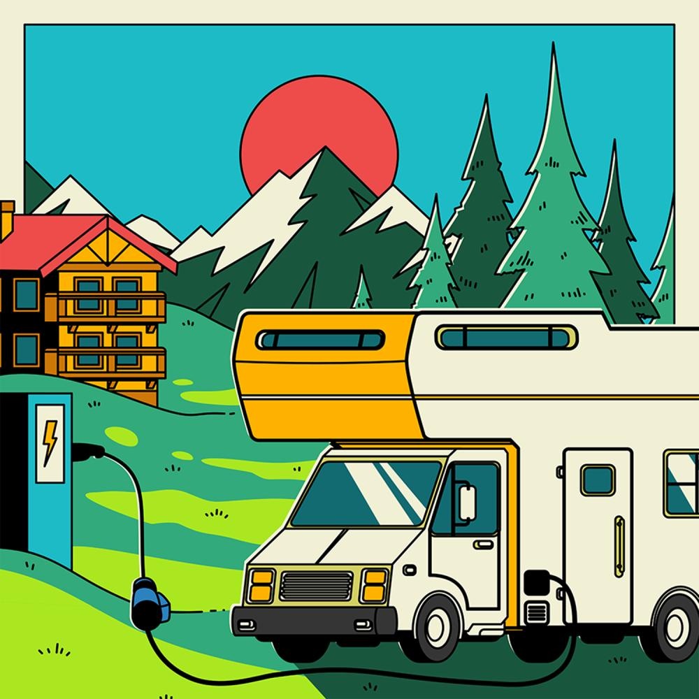 OakEV Caravan/Camper Adapter