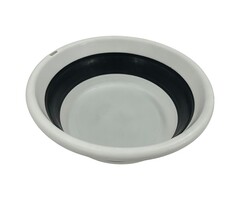 ViaMondo ViaMondo Mand Rond Opvouwbaar Grijs/Wit 4.5L