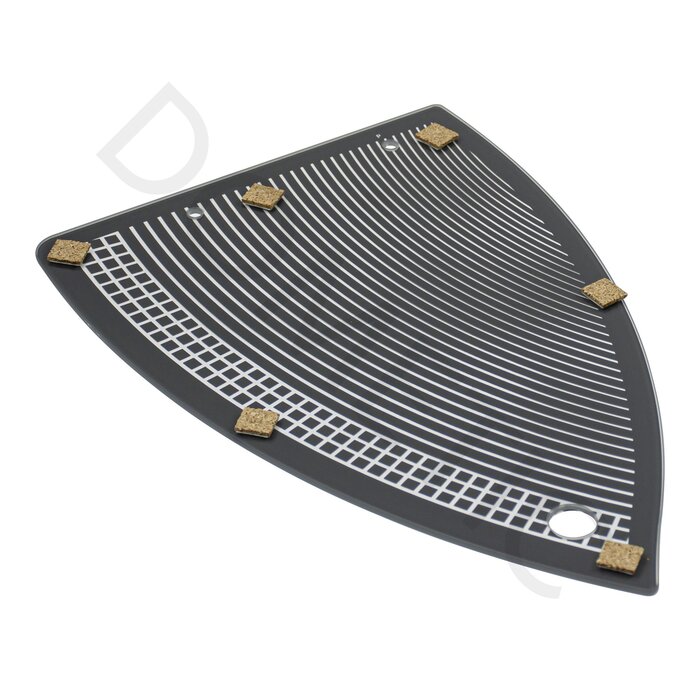 Dometic Dometic glasplaat links onder Gourmet Center CE06 L