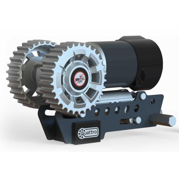 Quattro Quattro Mover Rhodium Basic