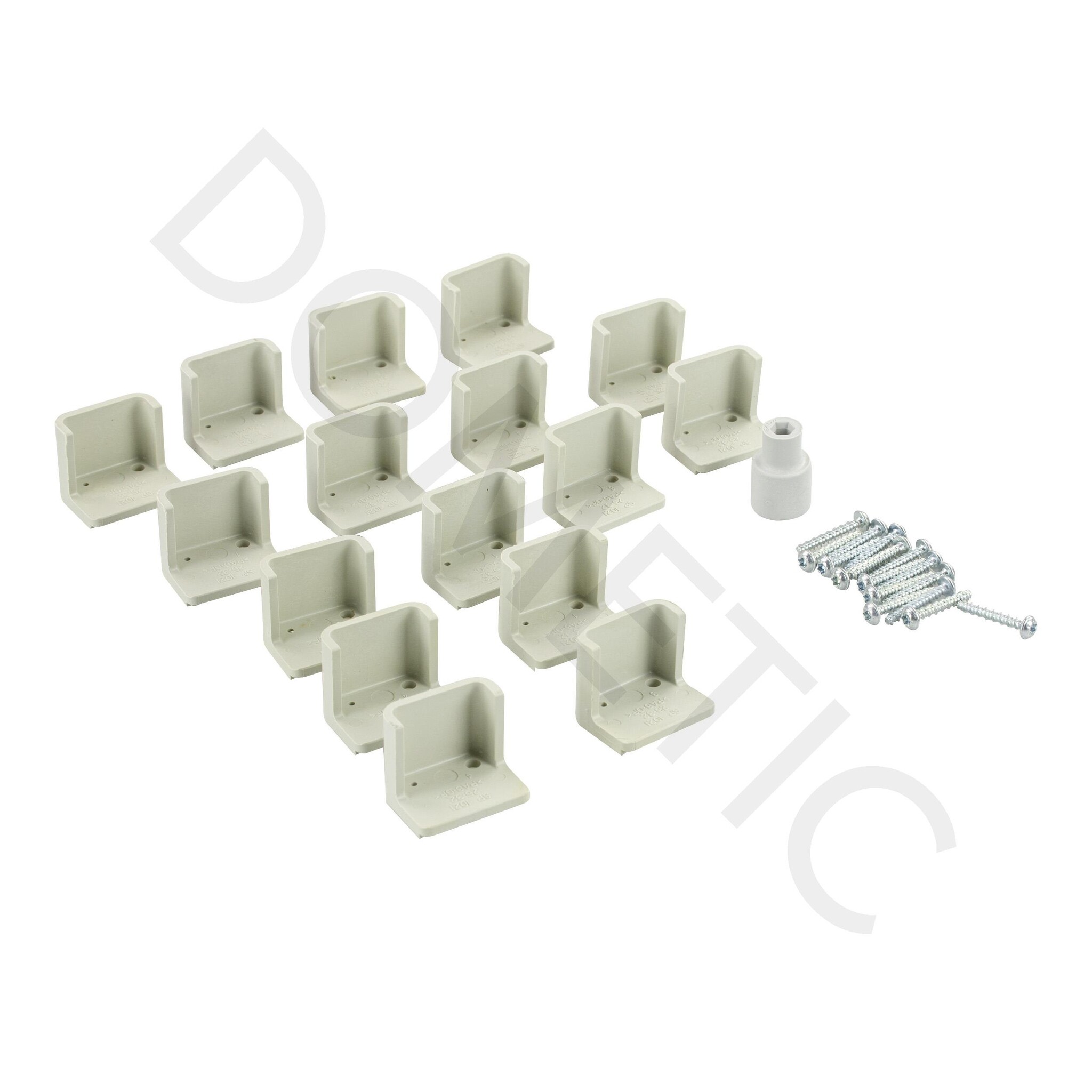 Dometic Dometic Heki 2/3/4 Montageset Grijs 25-32mm