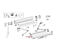 Thule Thule Lead Rail 5200 3.75 Antraciet
