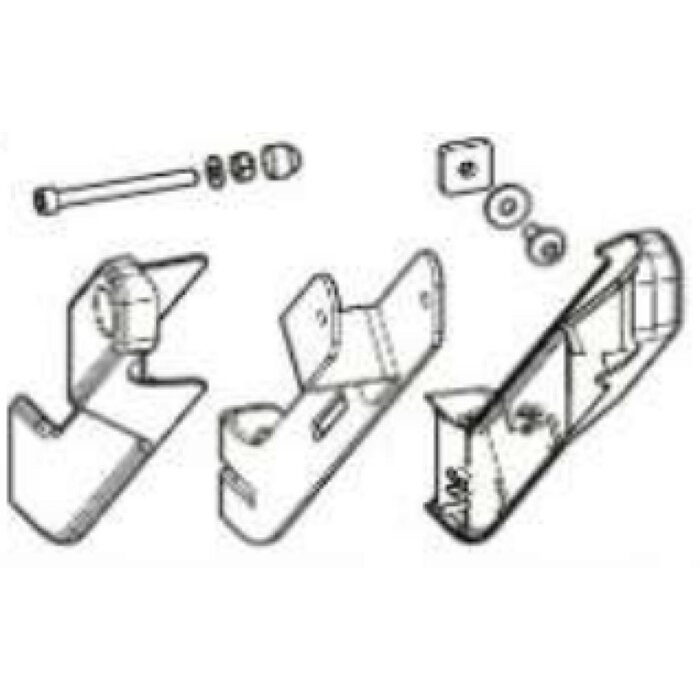 Thule Thule VeloTrack Bottom Mounting Compleet