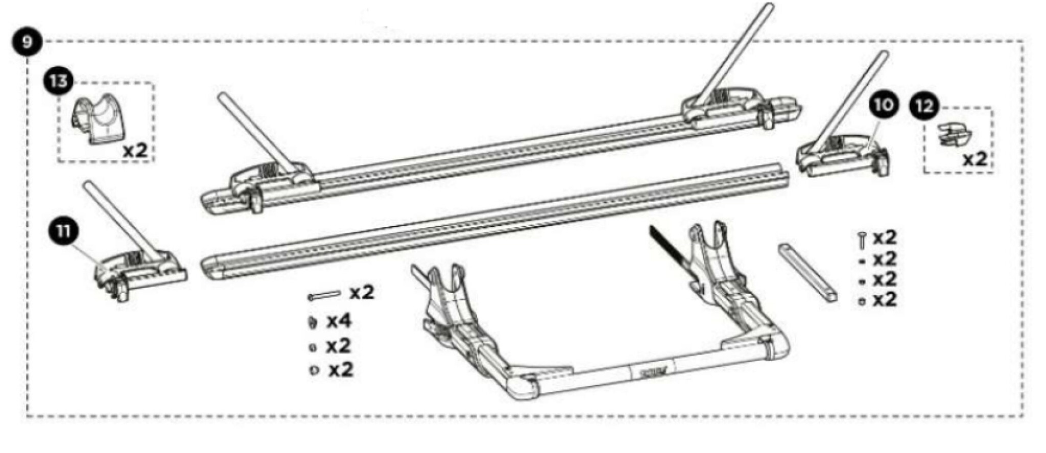 Thule Thule VeloTrack Platform Compleet