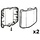 Thule VeloTrack Crossbar Cover 2st.