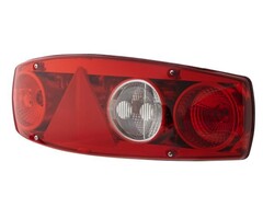Hella Hella Achterlicht Caraluna II Plus Rem/ Knipper/ Mist/ Achteruitrij/ Zijmarkering/ Driehoek Reflector Links