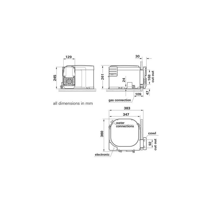 Truma Truma Boiler Gas/Elektro 10L