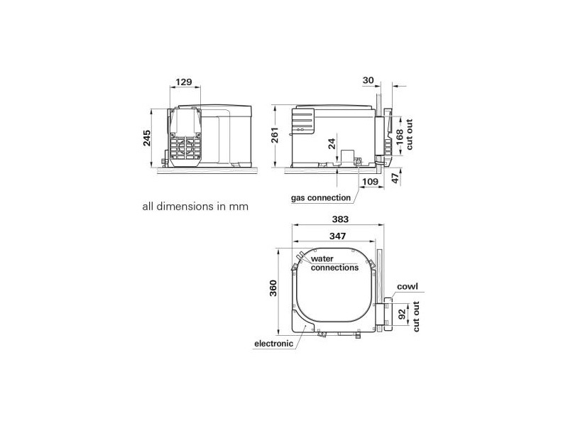 Truma Truma Boiler Gas/Elektro 10L