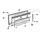 Dometic S3/S4 Verduisteringsrollo Aluminium/Wit 110x70
