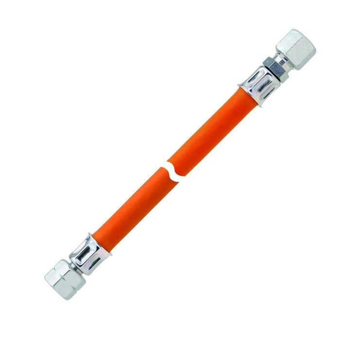 GOK GOK Gasslang met Wartel 1/4Lx10 80cm
