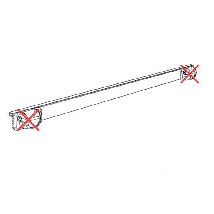 Thule Thule Mounting Rail voor Caravan Rail