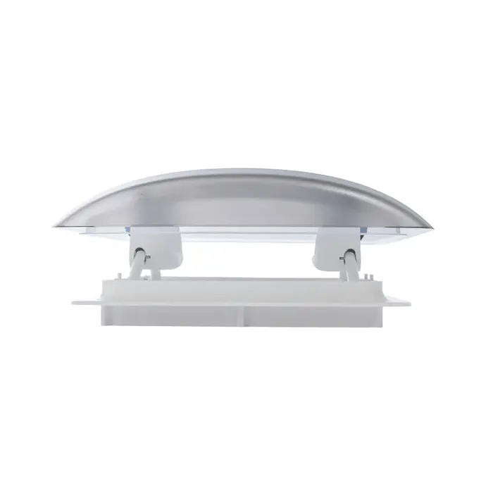 MPK MPK Dakluik VisionVent S Pro Signaalwit-Smoke 28x28cm Dubbele Plissé