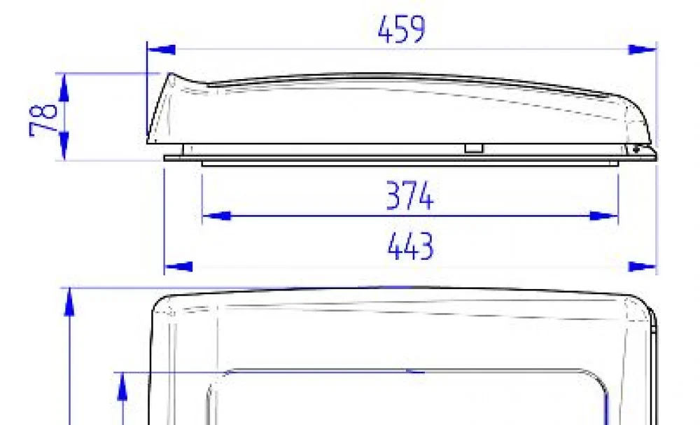 Thule Thule Vent Wit (niet licht doorlatend) 40x40cm