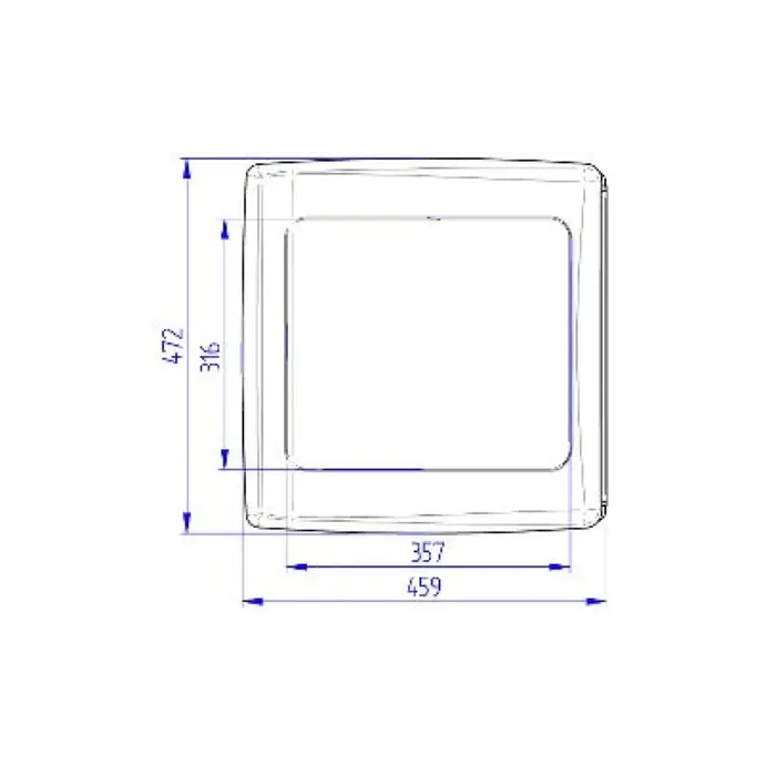 Thule Thule Vent Wit (niet licht doorlatend) 40x40cm
