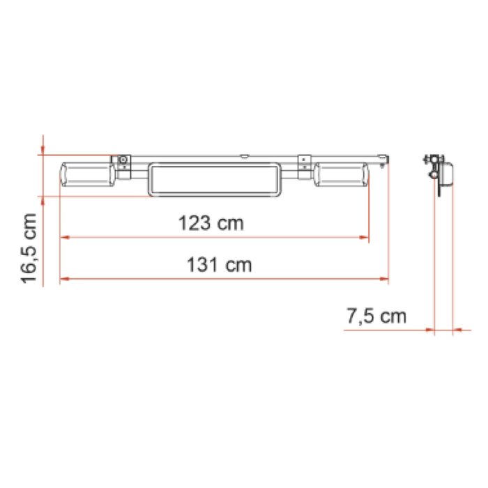 Fiamma Fiamma Licence Plate Carrier