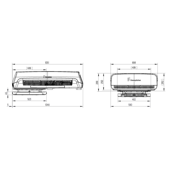 Eberspacher Breezonic Airco Performance HP Wit