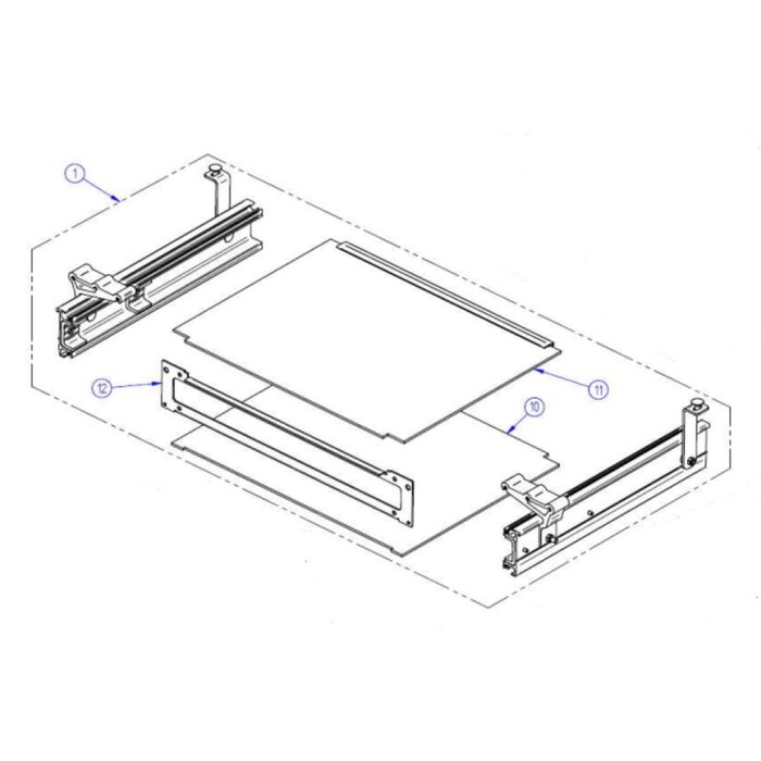 Thule Thule Slide-Out G2 Ducato Frame 700