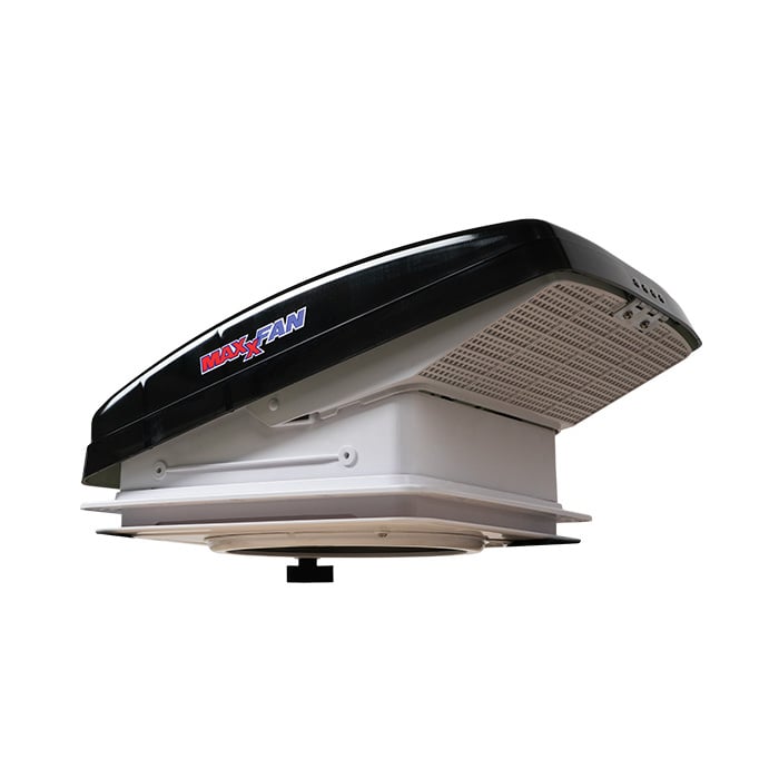 MaxxAir MaxxFan Deluxe Compact zwart dakventilator
