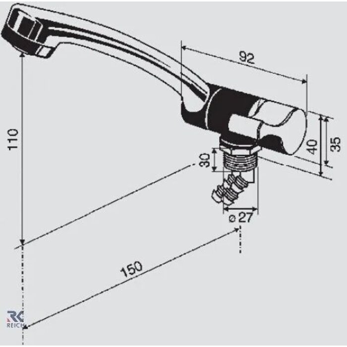 Reich Reich Mengkraan Style 2002 Wit 12V