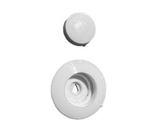 Laika Laika Schroefafdekking Wit 20st