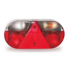 Jokon Jokon Achterlicht L621 Rem/ Knipper/ Kenteken/ Mist/ Achteruitrij/ Driehoek Reflector Opbouw Rechts
