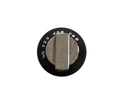 Thetford Thetford Oven knop 2-delig chroom /zwart