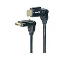 Ledino HDMI kabel haakse aansluiting 2,0 meter